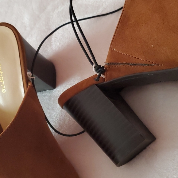 Liz Claiborne mules high heel shoes - Picture 6 of 6